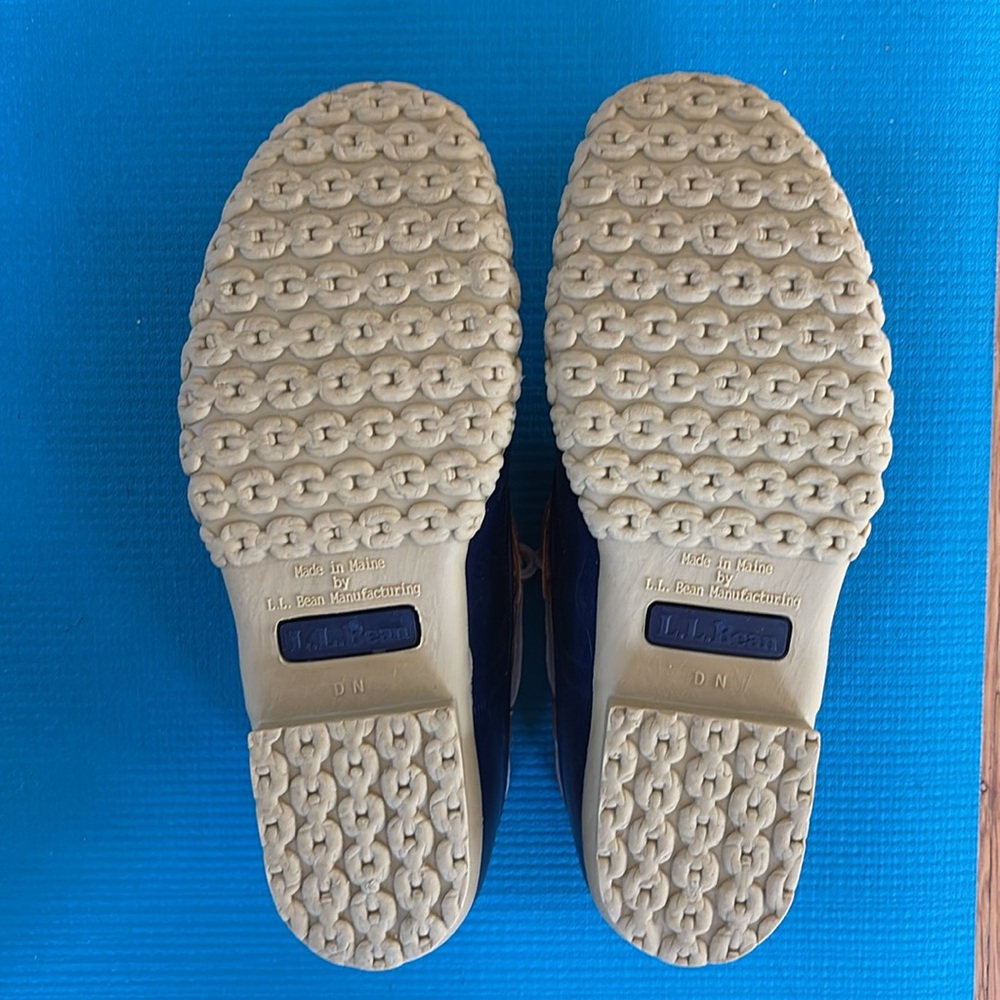 Never worn!  L.L. Bean classic bean boots, rubber mocs - Picture 3 of 3